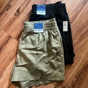 Old navy - 2 pack linen hi rise shorts